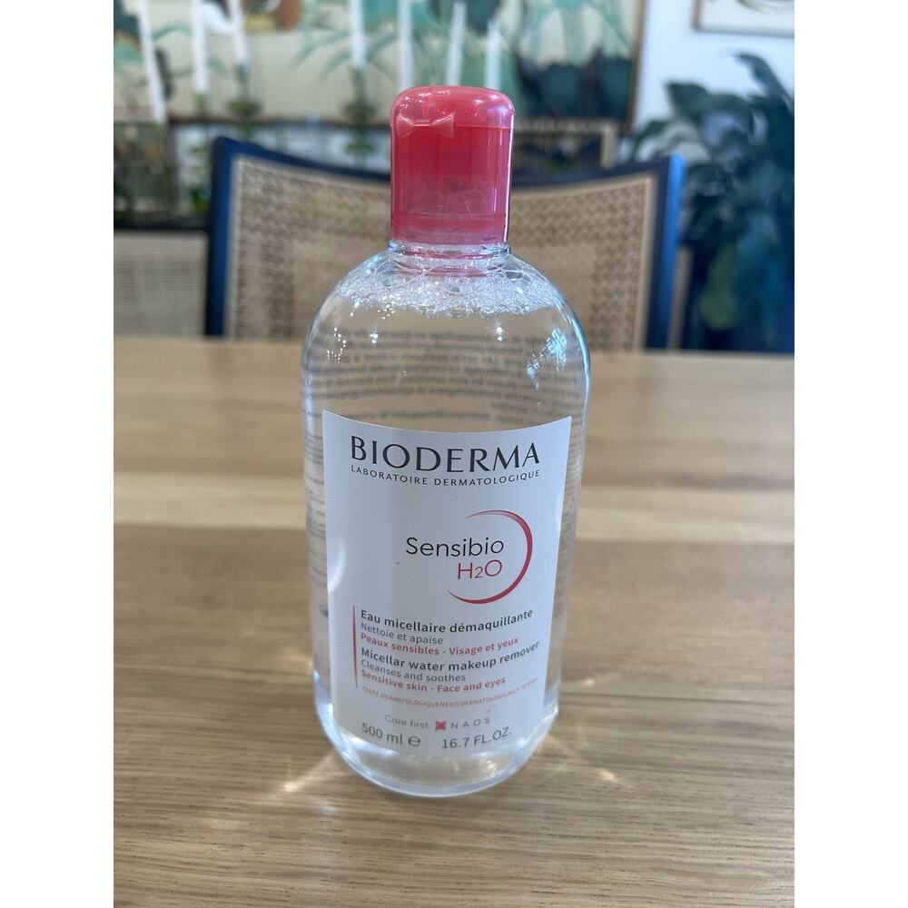 Bioderma Sensibio H2O Soothing Micellar Cleansing Water Makeup Removing 16.7 oz